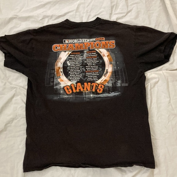 2012 San Francisco Giants World Series Champions Men’s Medium T-Shirt - Picture 4 of 5